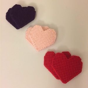 $3 Add-On New Heart Gift Pocket Storage Cute Gift Holds Cards, Money, Scissors